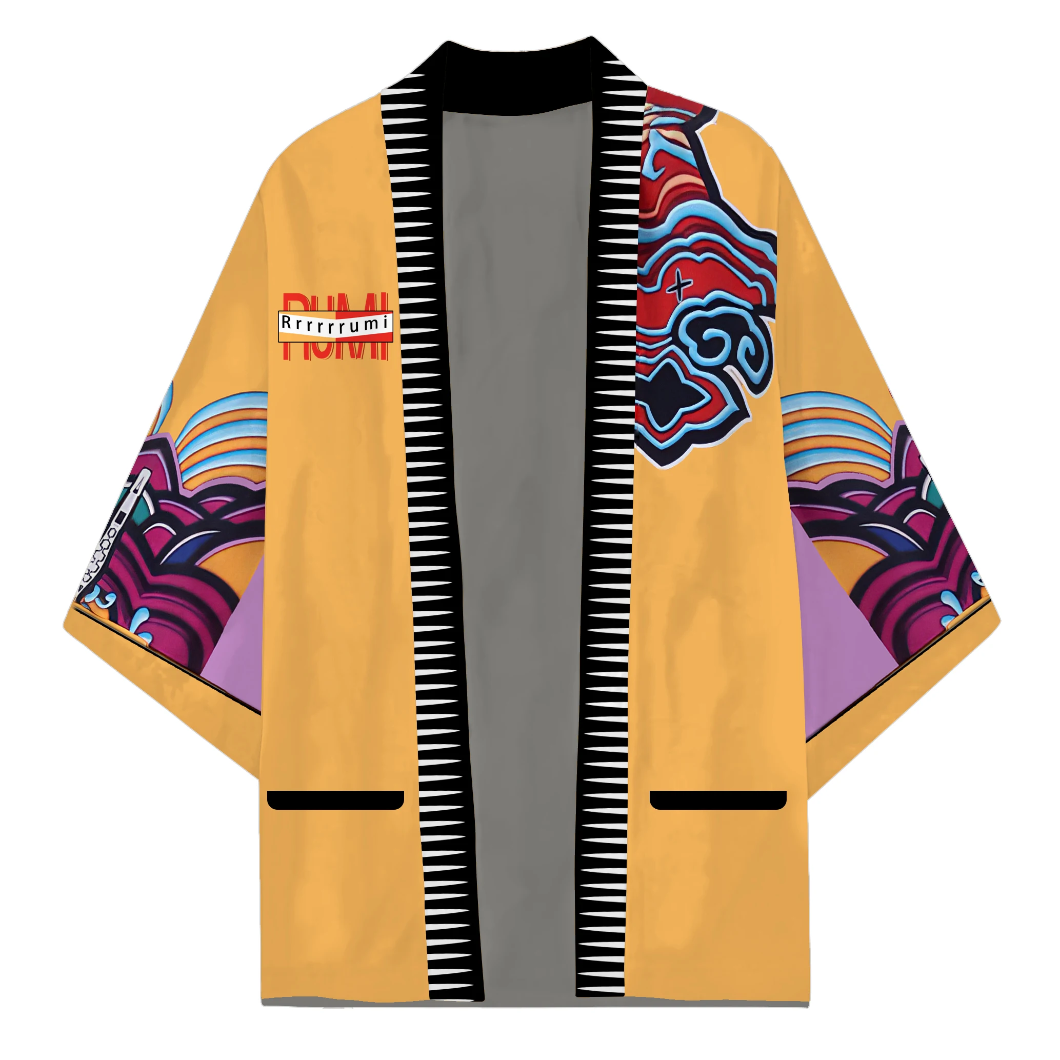 Kimono Cardigan Women - Kostuum Rumi Zoey Mira Gedrukt Harajuku