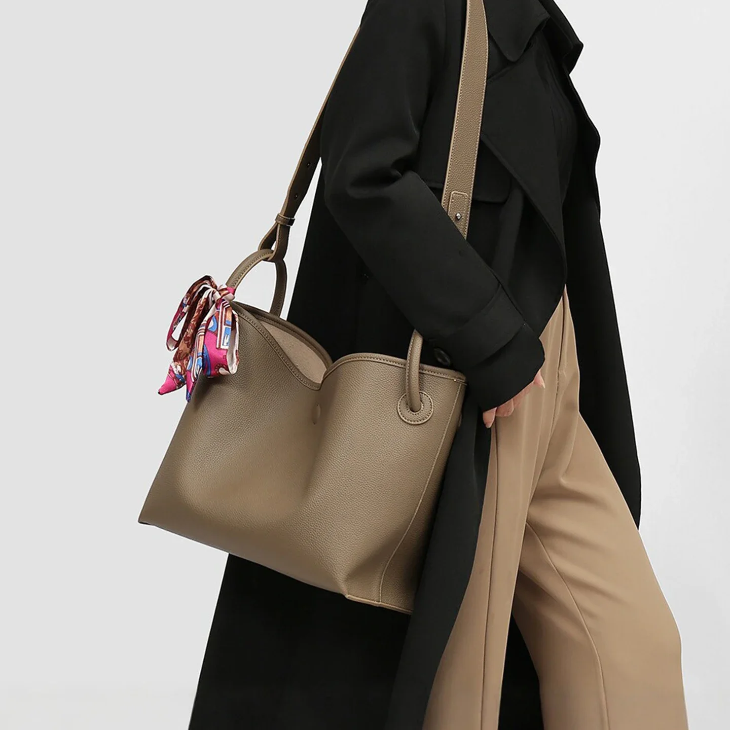 Crossbody Bag Women - Luxe dames handtas van PU leer,