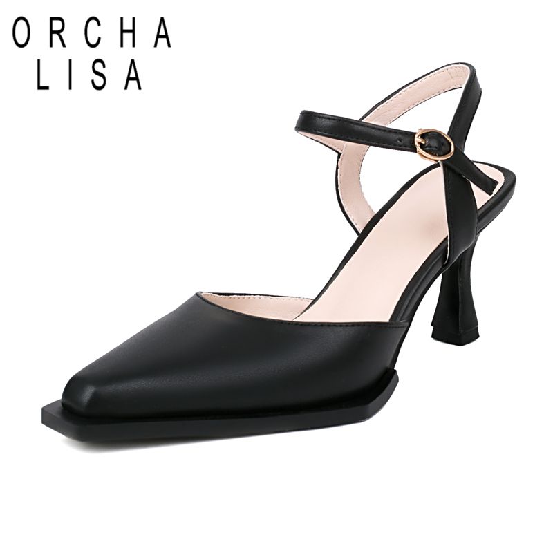 Women Fashion Brand - ORCHA LISA Gloednieuwe Vrouwen Sandalen Vierkante