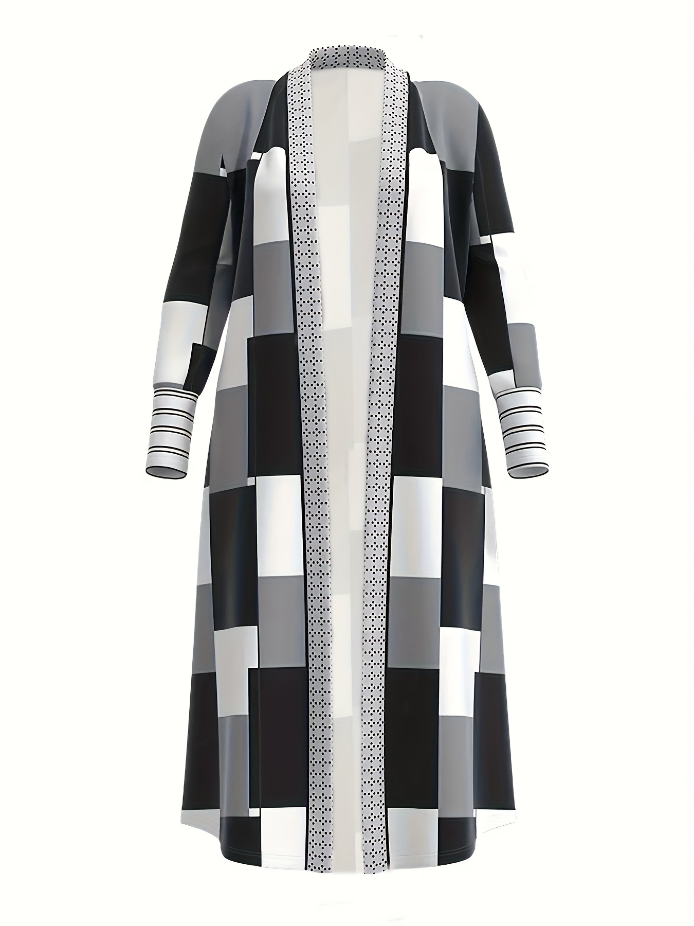 Kimono Cardigan Women - Lange kimono-cardigan voor dames in plus