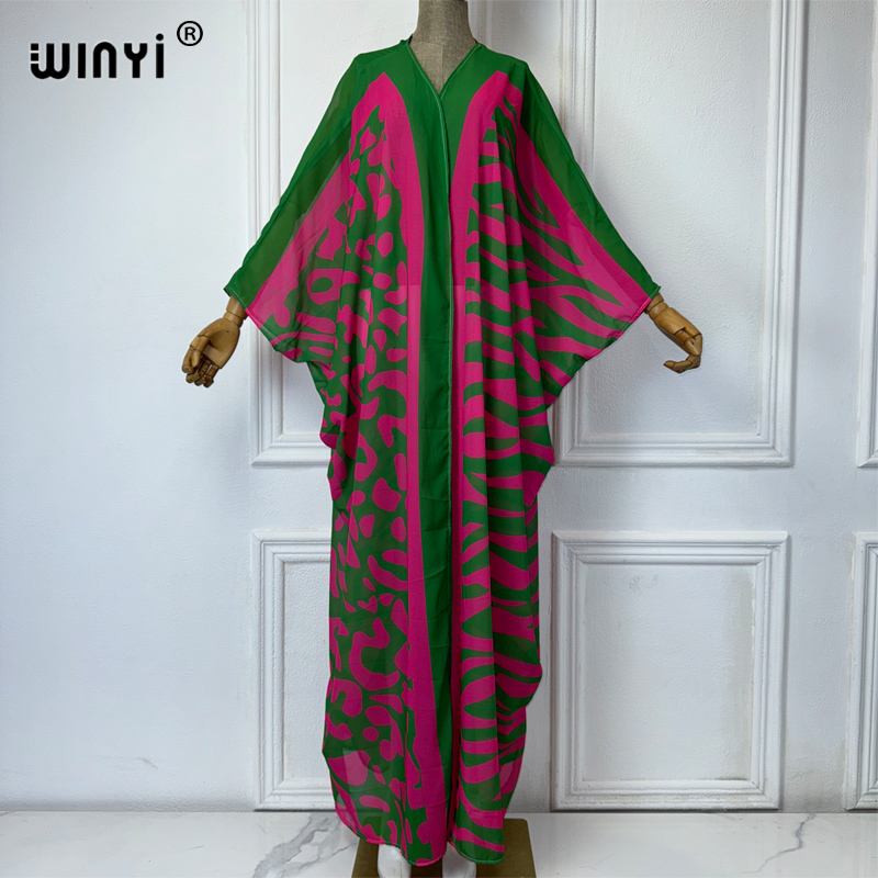 Kimono Cardigan Women - WINYI Afrika Bohemian Print Kimono's Losse