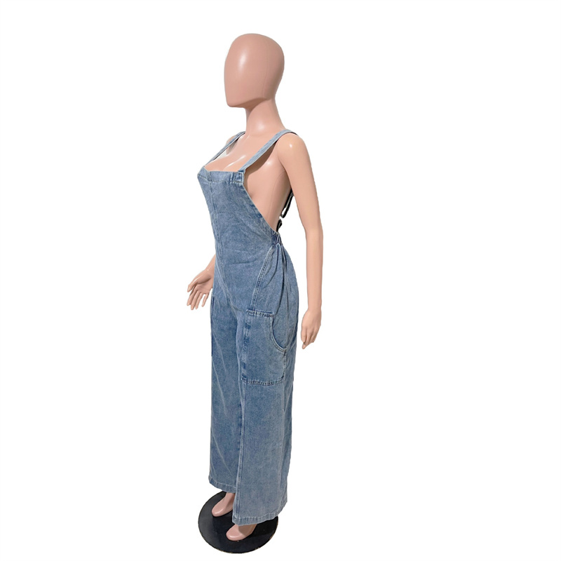 Slergiri Streetwear Gewassen D - Sleeveless Jumpsuit recensie en prijs