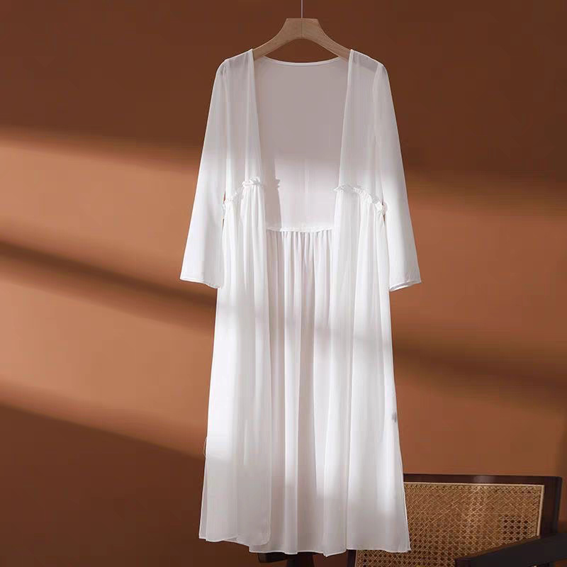 Dames plus maat 6XL zomer chif - Kimono Cardigan Women recensie en prijs
