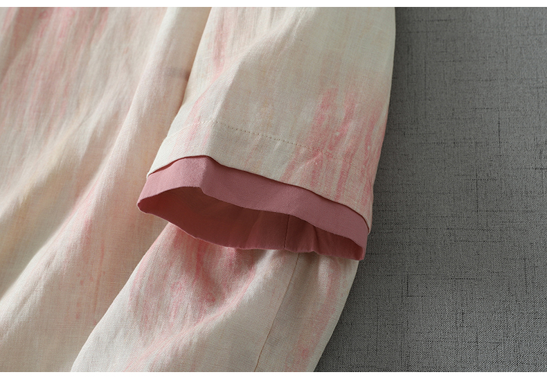 Contrastkleurige tie-dye 3/4 m - Kimono Cardigan Women recensie en prijs