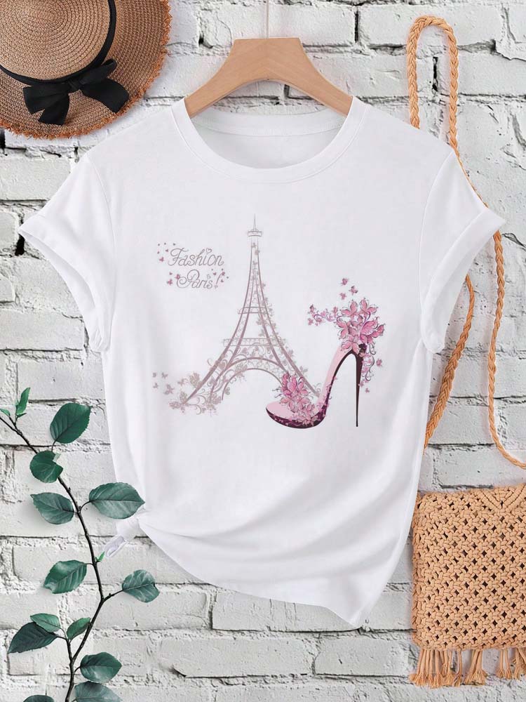 Mode Parijs Eiffeltoren Print  - Women'S Fashion Paris recensie en prijs