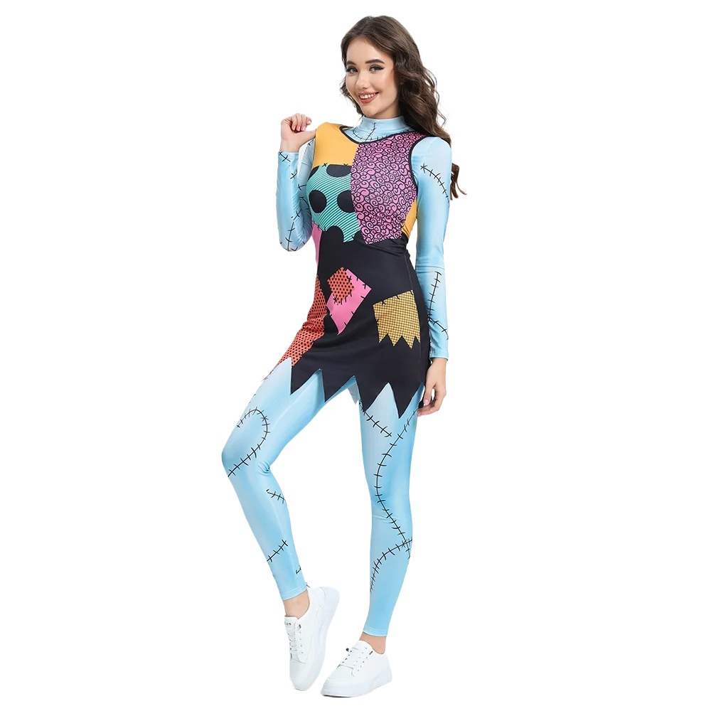 Halloween Anime Film Sally Cos - Sleeveless Jumpsuit recensie en prijs
