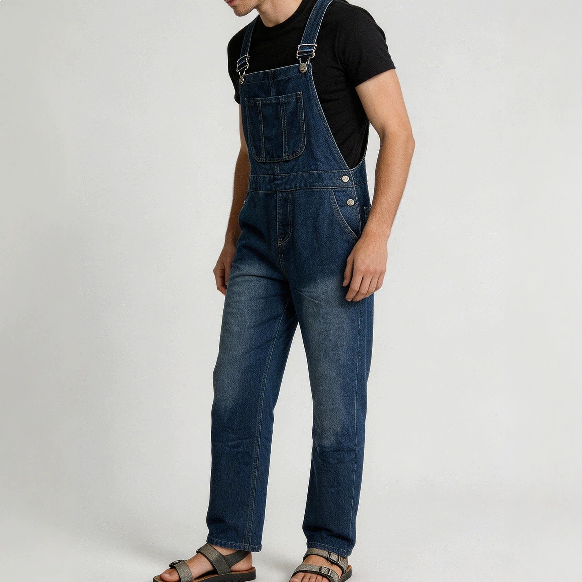 Retro lente zomer denim overal - Sleeveless Jumpsuit recensie en prijs
