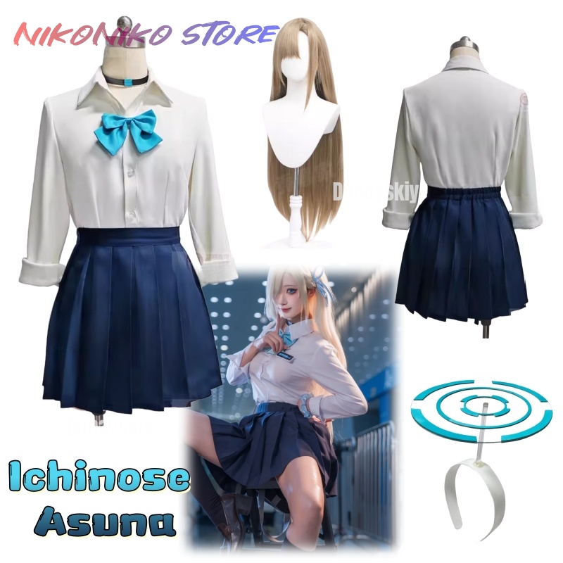 Game Blue Archive Cosplay Ichi - Pleated Skirt Women recensie en prijs