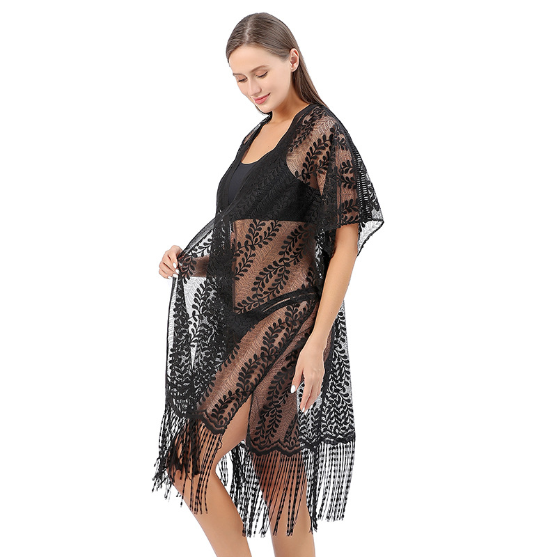 Oversized Kanten Vest Sexy Str - Kimono Cardigan Women recensie en prijs