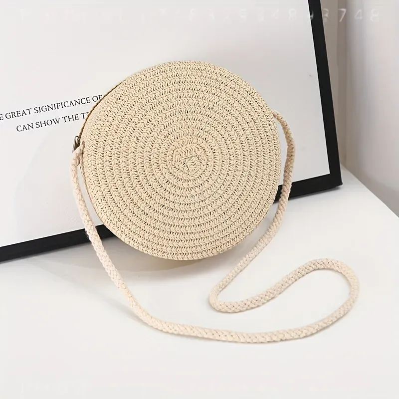 Ronde geweven rotan crossbodyt - Crossbody Bag Women recensie en prijs