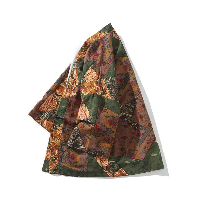 Etnische stijl print yukata ma - Kimono Cardigan Women recensie en prijs